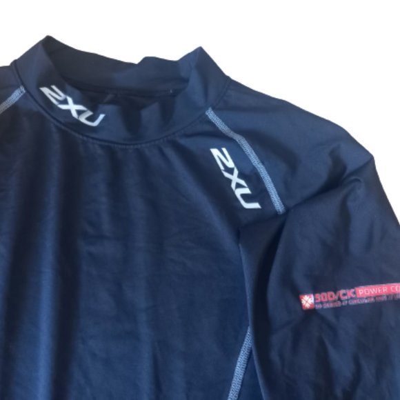 2XU long sleeve compression top sun protection running sports (Size Medium) - Picture 3 of 5